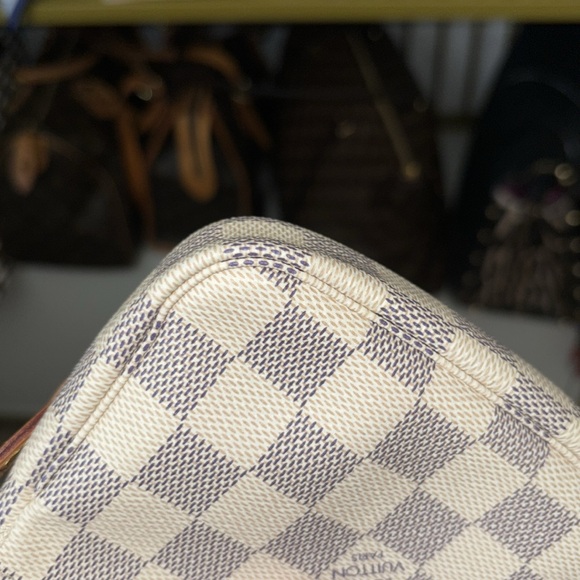 louis vuitton mini pochette in azur (discontinued print - Picture 9 of 11